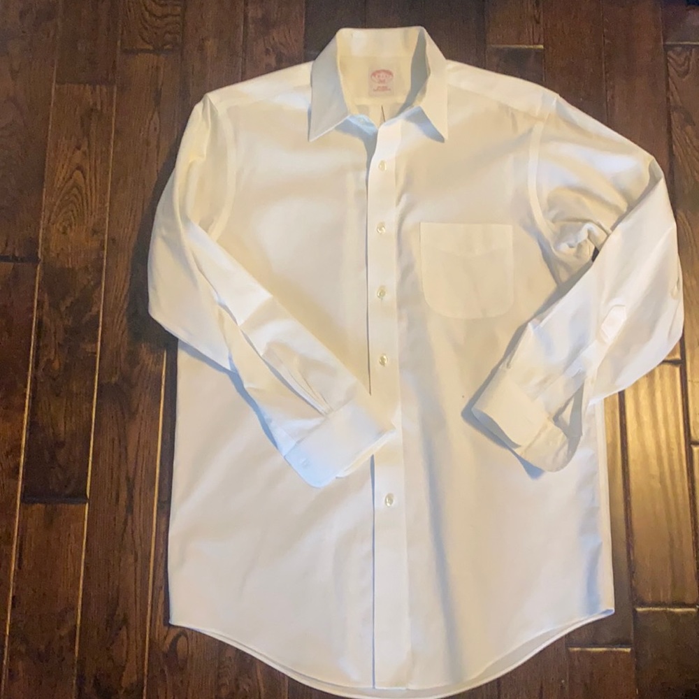 Brooks Brothers white dress shirt